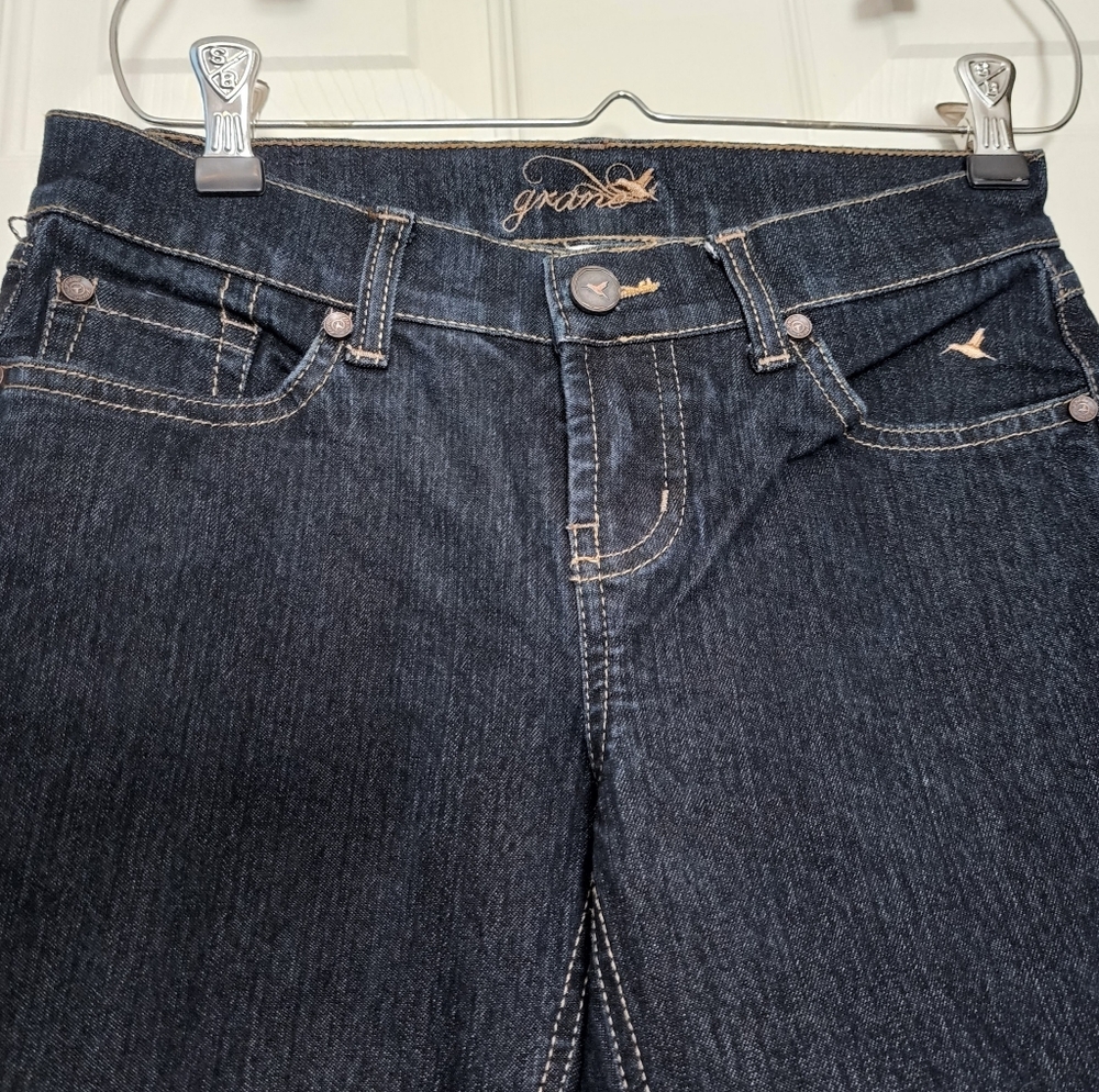 Grane Women's Dark Blue Jeans - Picture 3 of 8